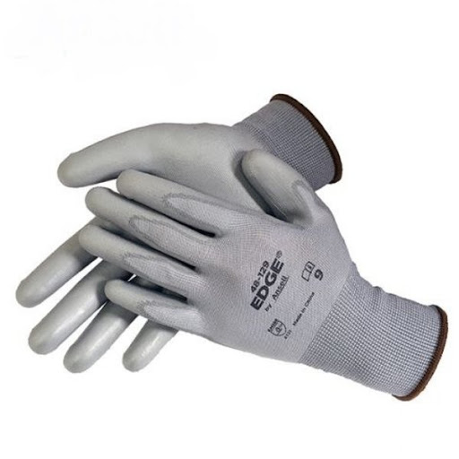 GUANTE PU GRIS